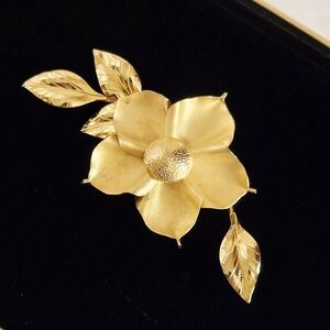 Vintage Bond Boyd Brooch Gold Filled 1960's Retro Vintage Brooch